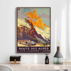 poster della route des alpes