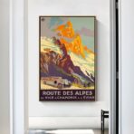 poster della route des alpes