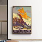 poster della route des alpes
