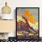 poster della route des alpes