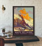 poster della route des alpes