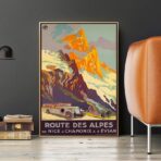 poster della route des alpes
