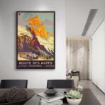 poster della route des alpes