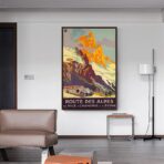 poster della route des alpes