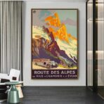 poster della route des alpes