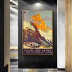 poster della route des alpes