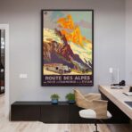 poster della route des alpes