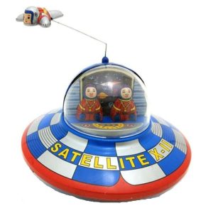 disco volante giocattolo vintage