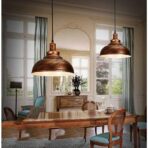 ciondolo vintage rame