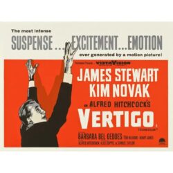 poster vertigo hitchcock 2