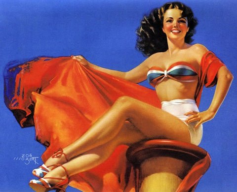 pin-up celebre zoe mozert