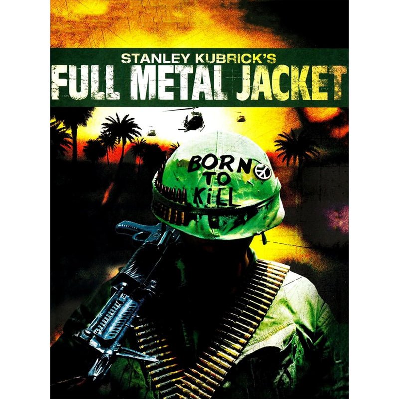 giacca poster full metal giacca poster full metal