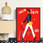 jacques tati poster vacanze