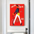 jacques tati poster vacanze