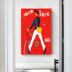 jacques tati poster vacanze