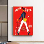 jacques tati poster vacanze
