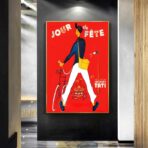 jacques tati poster vacanze