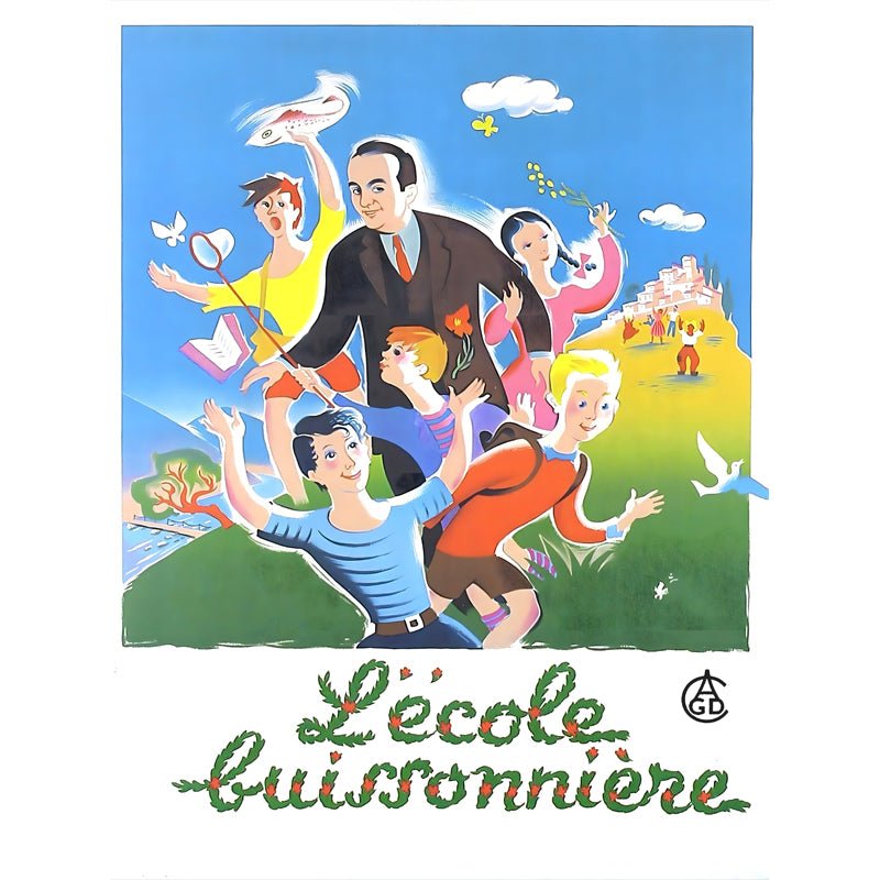 poster scuola buissonniere poster scuola buissonniere