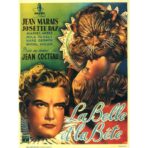 poster la bella e la bestia cocteau