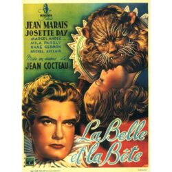 poster la bella e la bestia cocteau