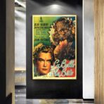 poster la bella e la bestia cocteau