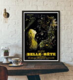 poster la bella e la bestia jean cocteau