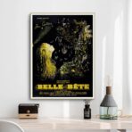 poster la bella e la bestia jean cocteau