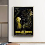 poster la bella e la bestia jean cocteau