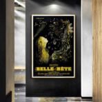 poster la bella e la bestia jean cocteau