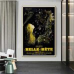 poster la bella e la bestia jean cocteau