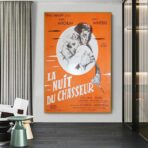 poster la notte del cacciatore