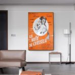 poster la notte del cacciatore