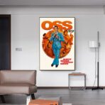 poster oss 117 allarme rosso in africa nera