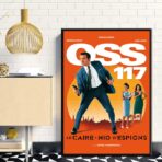 poster oss 117 cairo nido di spie