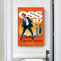 poster oss 117 cairo nido di spie