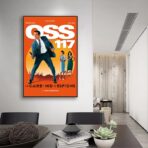 poster oss 117 cairo nido di spie