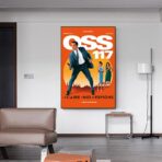 poster oss 117 cairo nido di spie