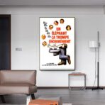 poster un elefante inganna enormemente