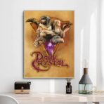 poster in cristallo scuro