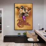 poster in cristallo scuro