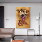 poster in cristallo scuro