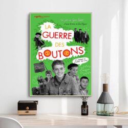 il poster della guerra dei bottoni