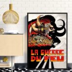 il poster di guerra del fuoco