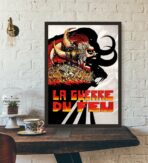 il poster di guerra del fuoco