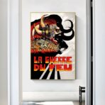 il poster di guerra del fuoco