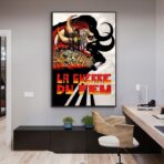 il poster di guerra del fuoco