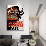 il poster di guerra del fuoco