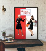 il poster del film il diavolo veste di prada