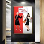 il poster del film il diavolo veste di prada