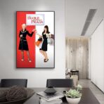 il poster del film il diavolo veste di prada